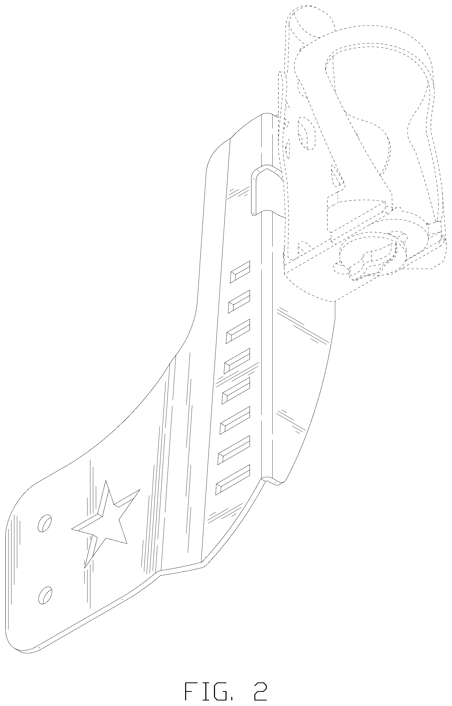 Patent USD1075632 Figure 2 – Car cup holder