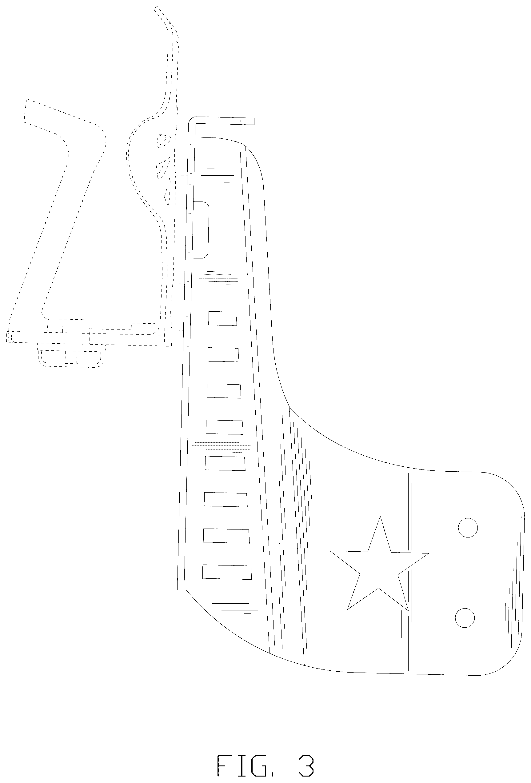 Patent USD1075632 Figure 3 – Car cup holder