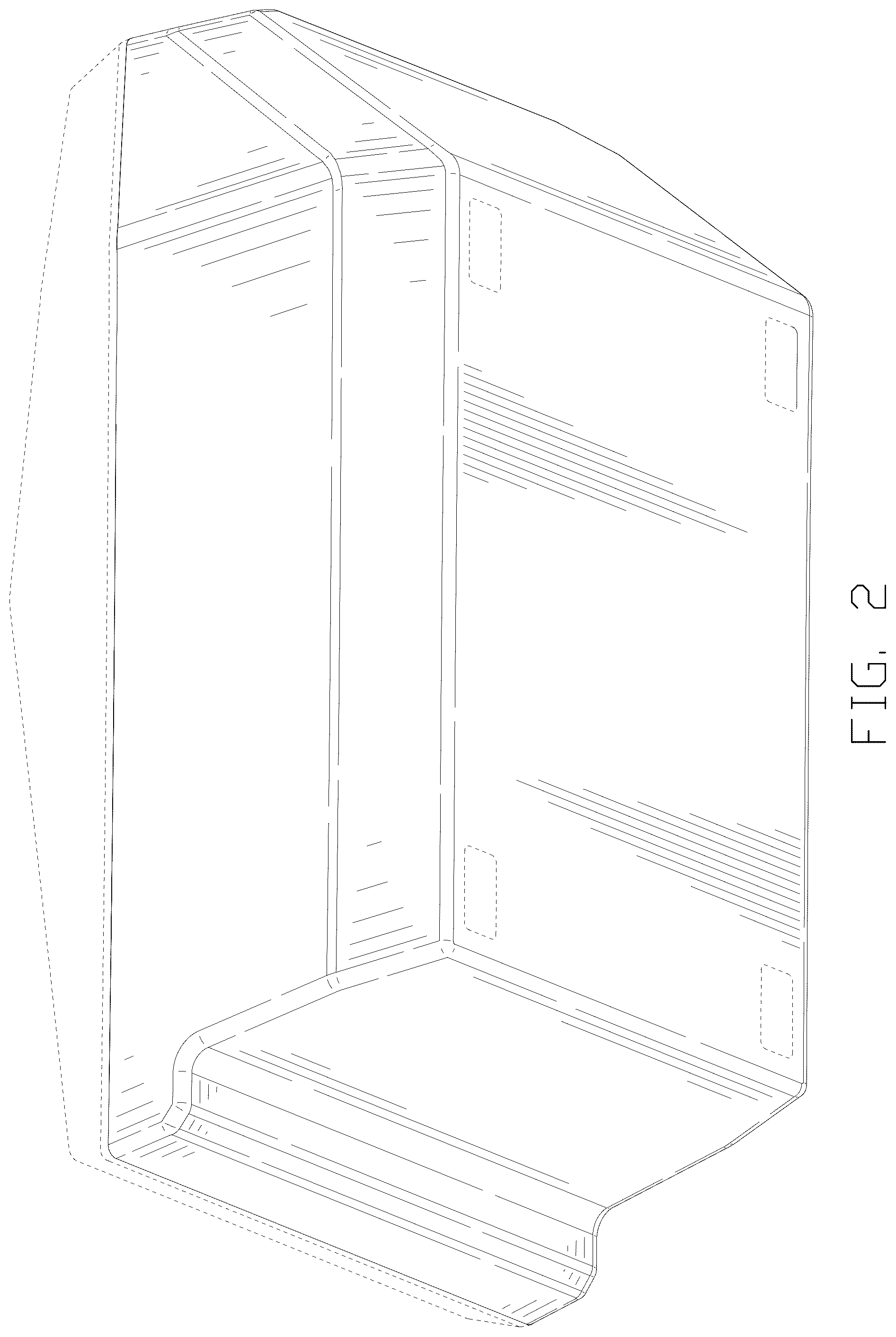 Patent USD1075635 Figure 2 – Vehicle storage box
