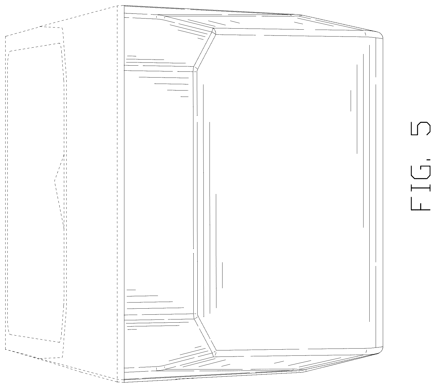 Patent USD1075635 Figure 5 – Vehicle storage box