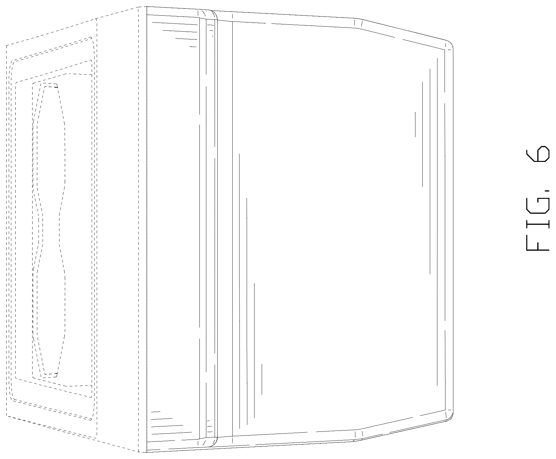 Patent USD1075635 Figure 6 – Vehicle storage box