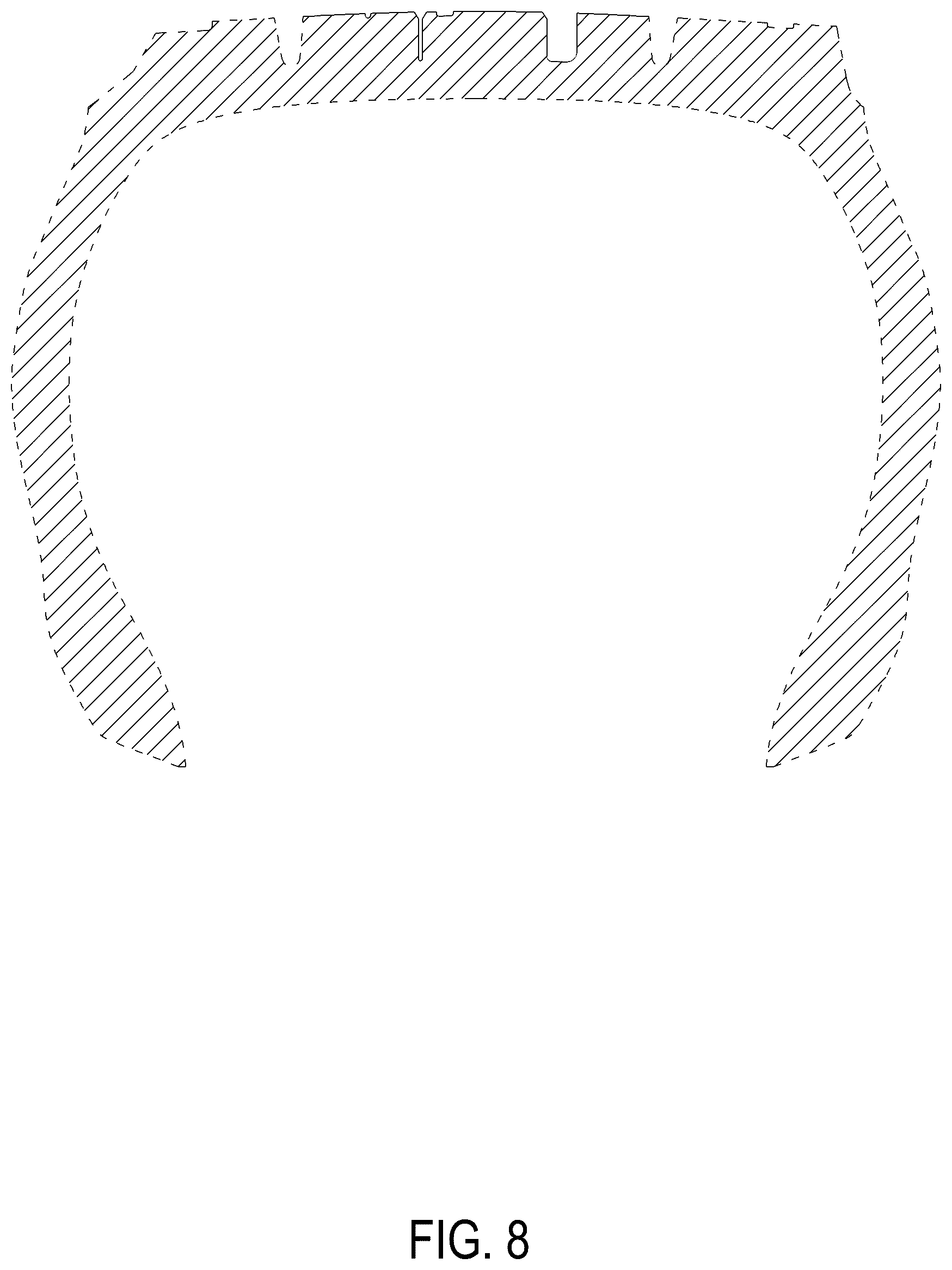 Patent USD1075639 Figure 8 – Tire