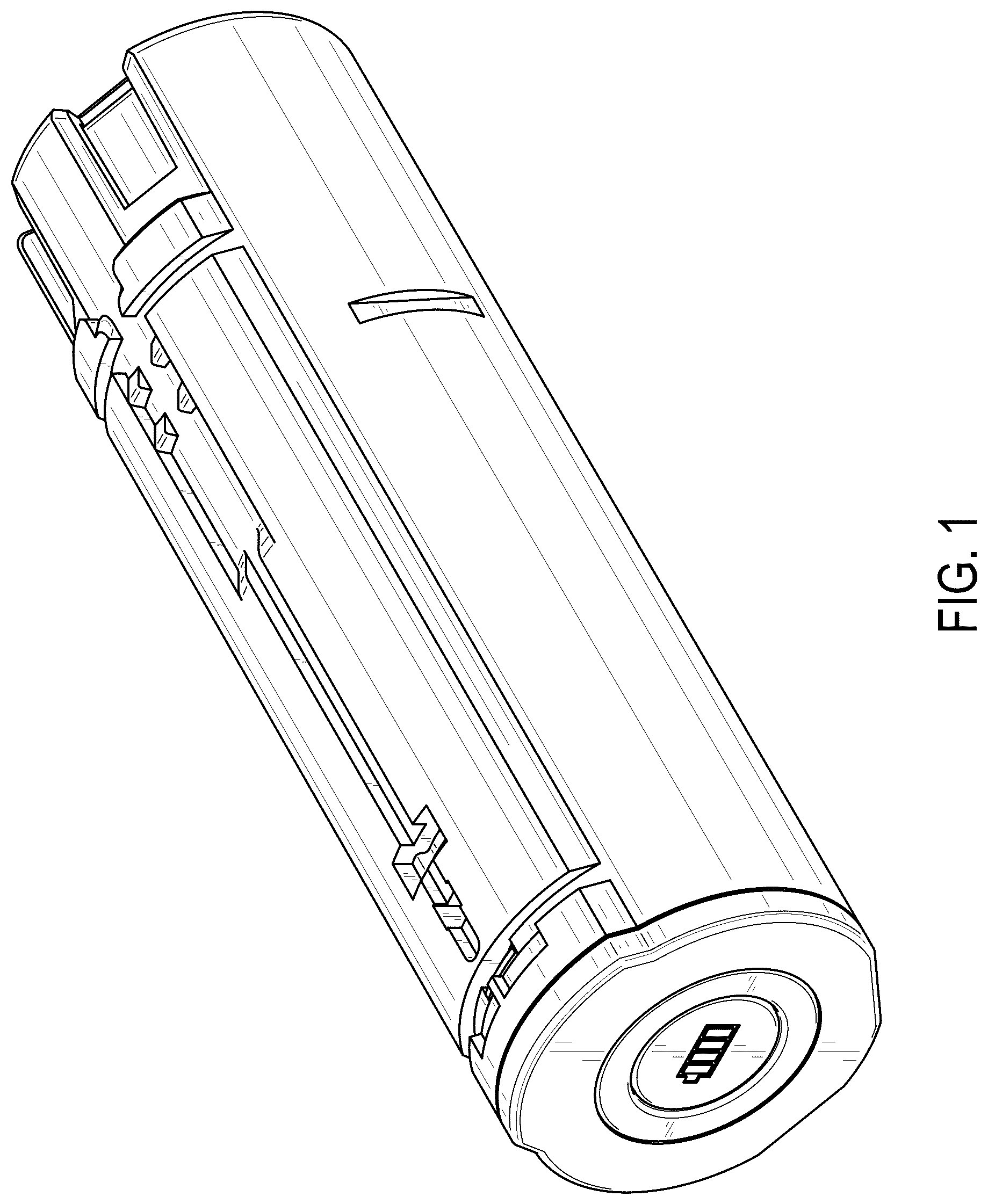 Patent USD1075641 Figure 1 – Battery for hair clipper or trimmer