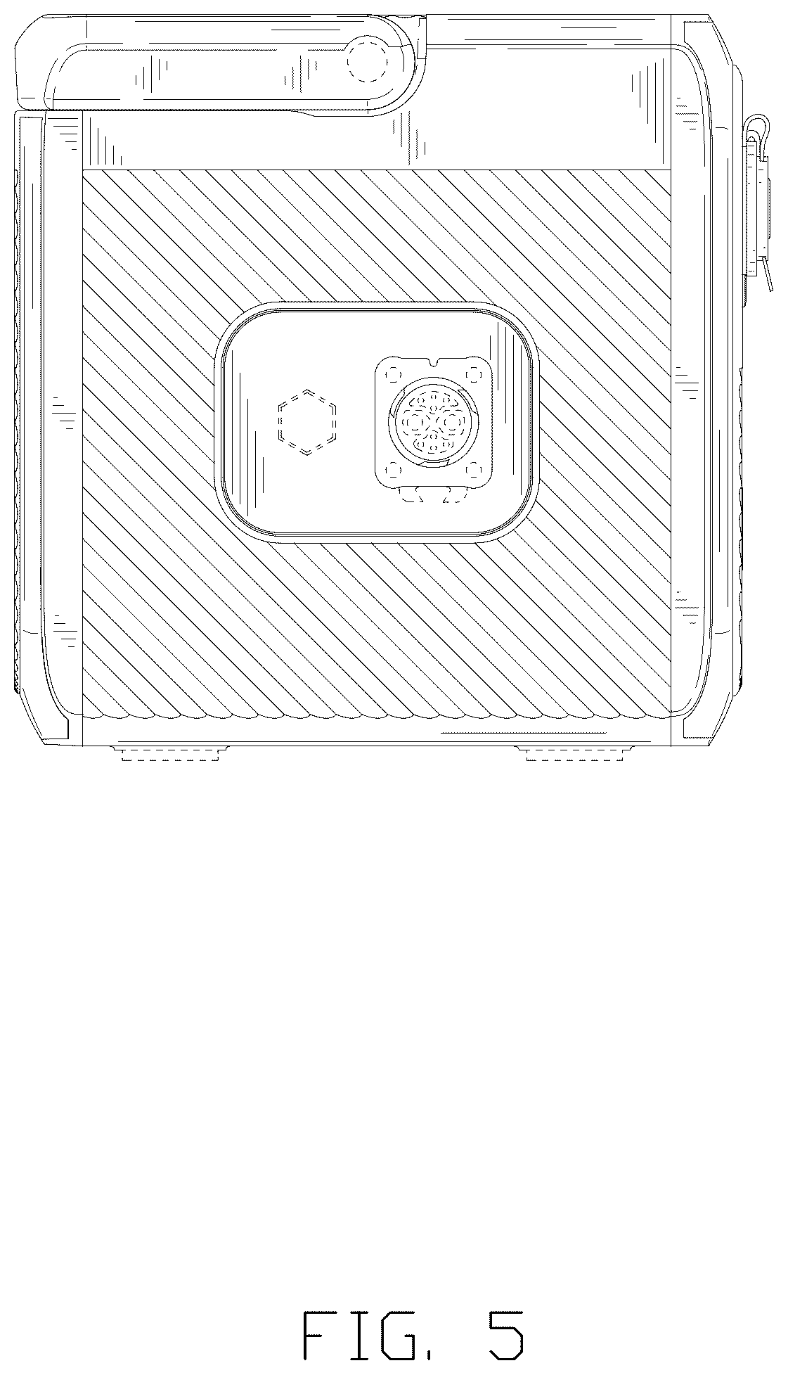 Patent USD1075642 Figure 5 – Battery pack