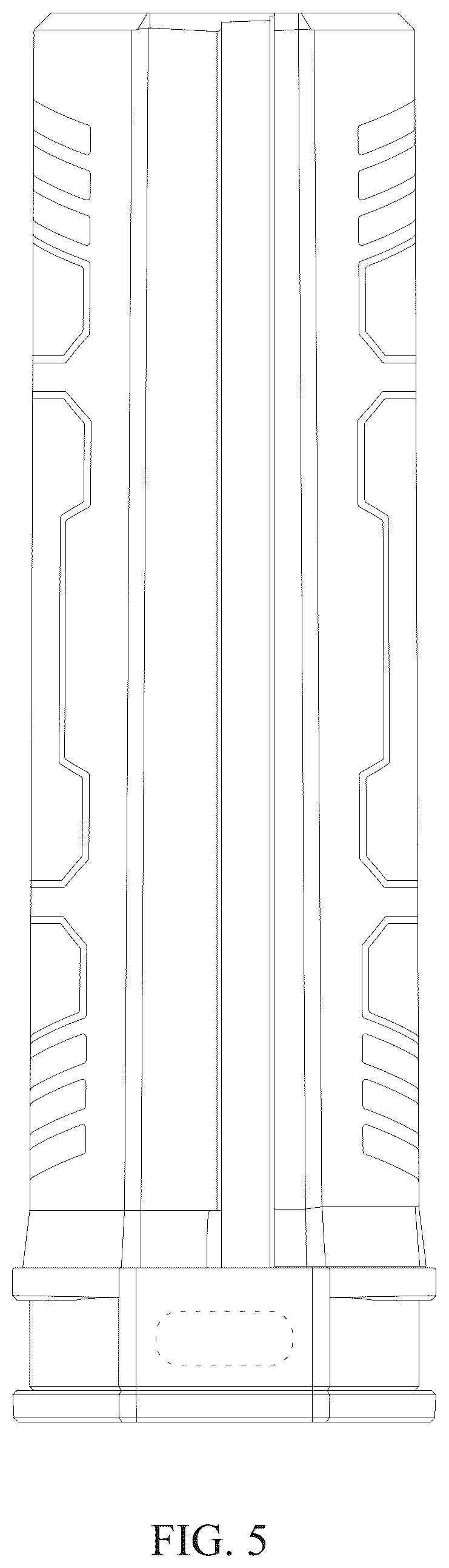 Patent USD1075645 Figure 5 – Battery pack