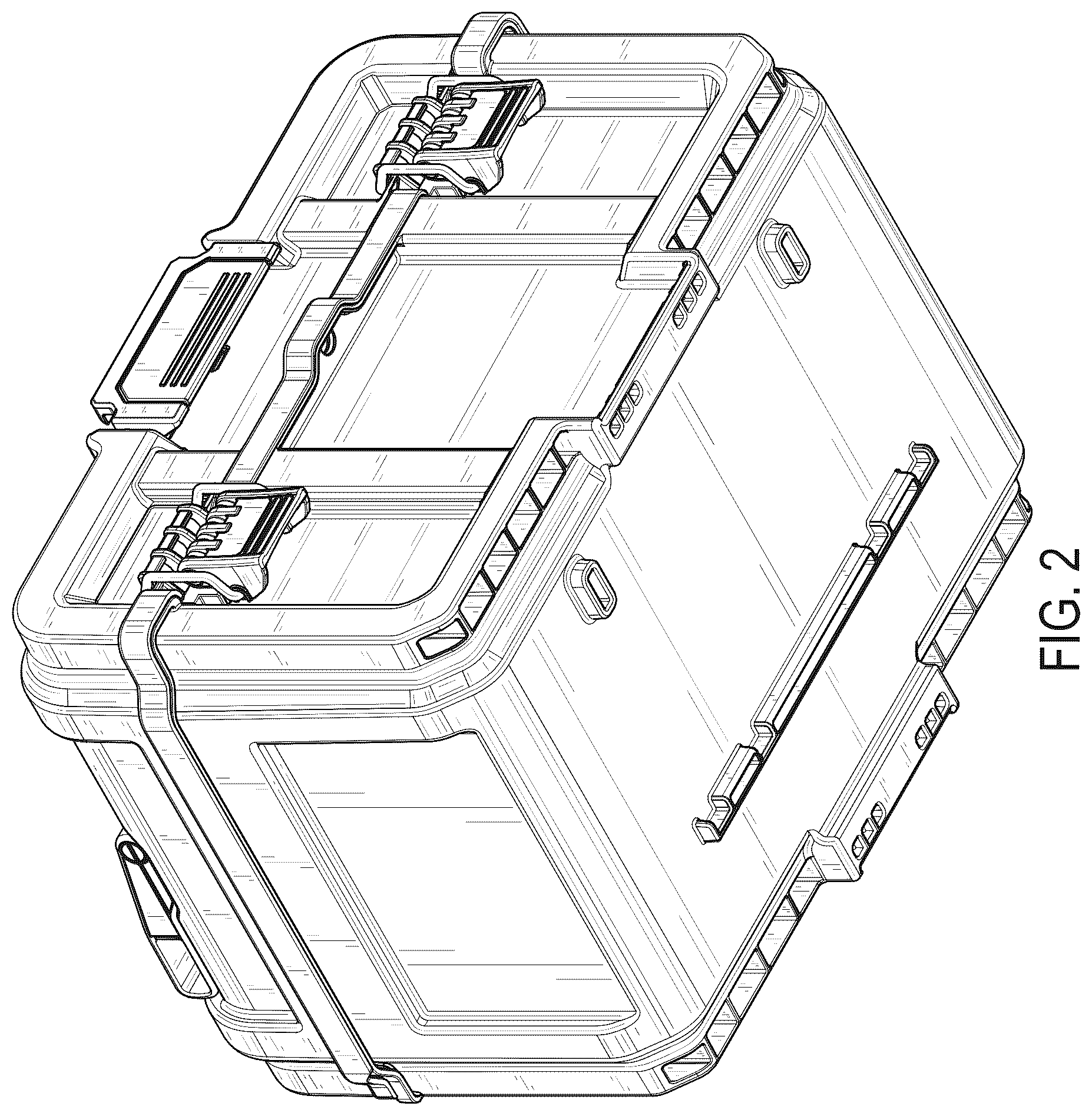 Patent USD1075647 Figure 2 – Charger box