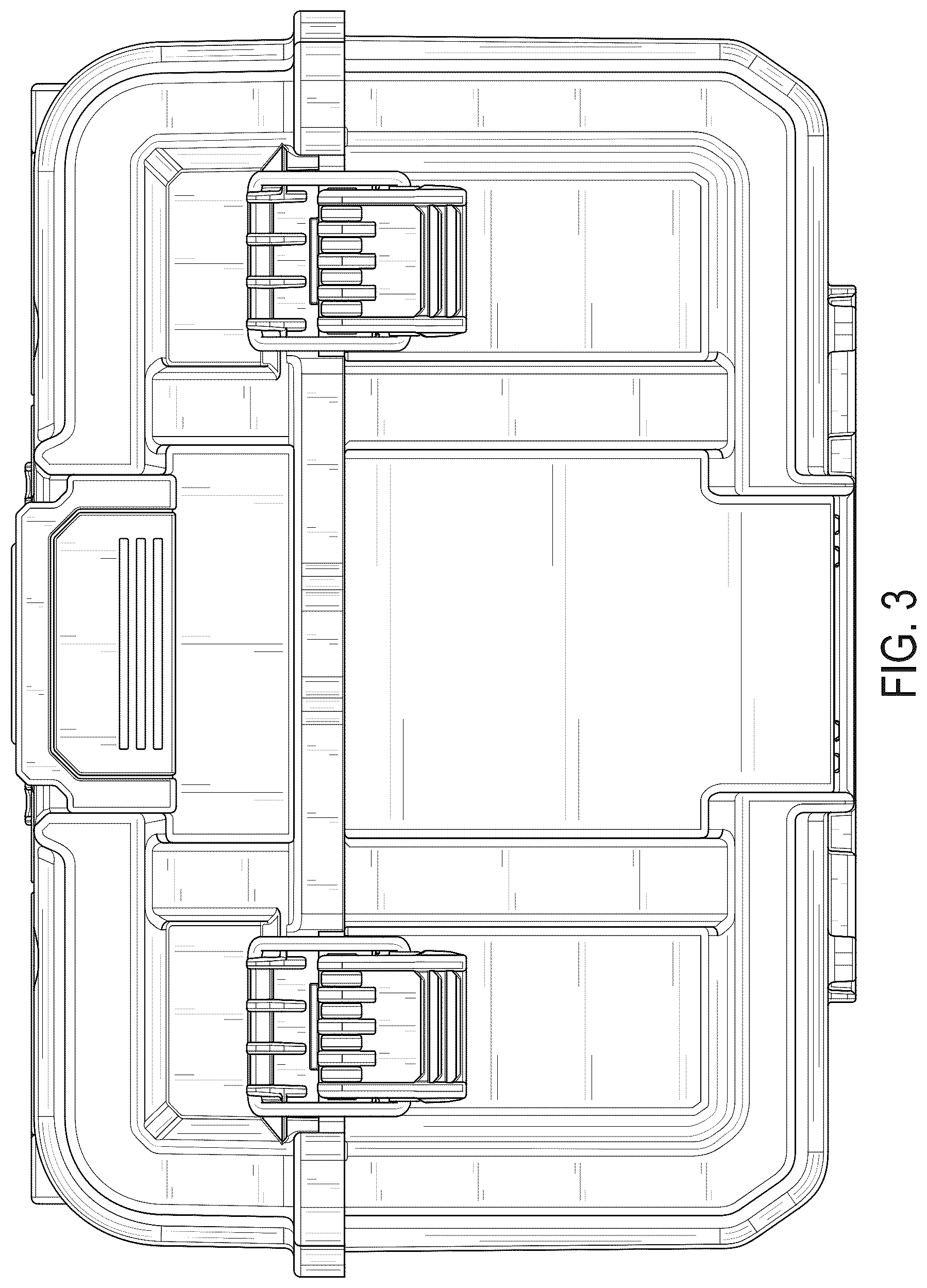 Patent USD1075647 Figure 3 – Charger box