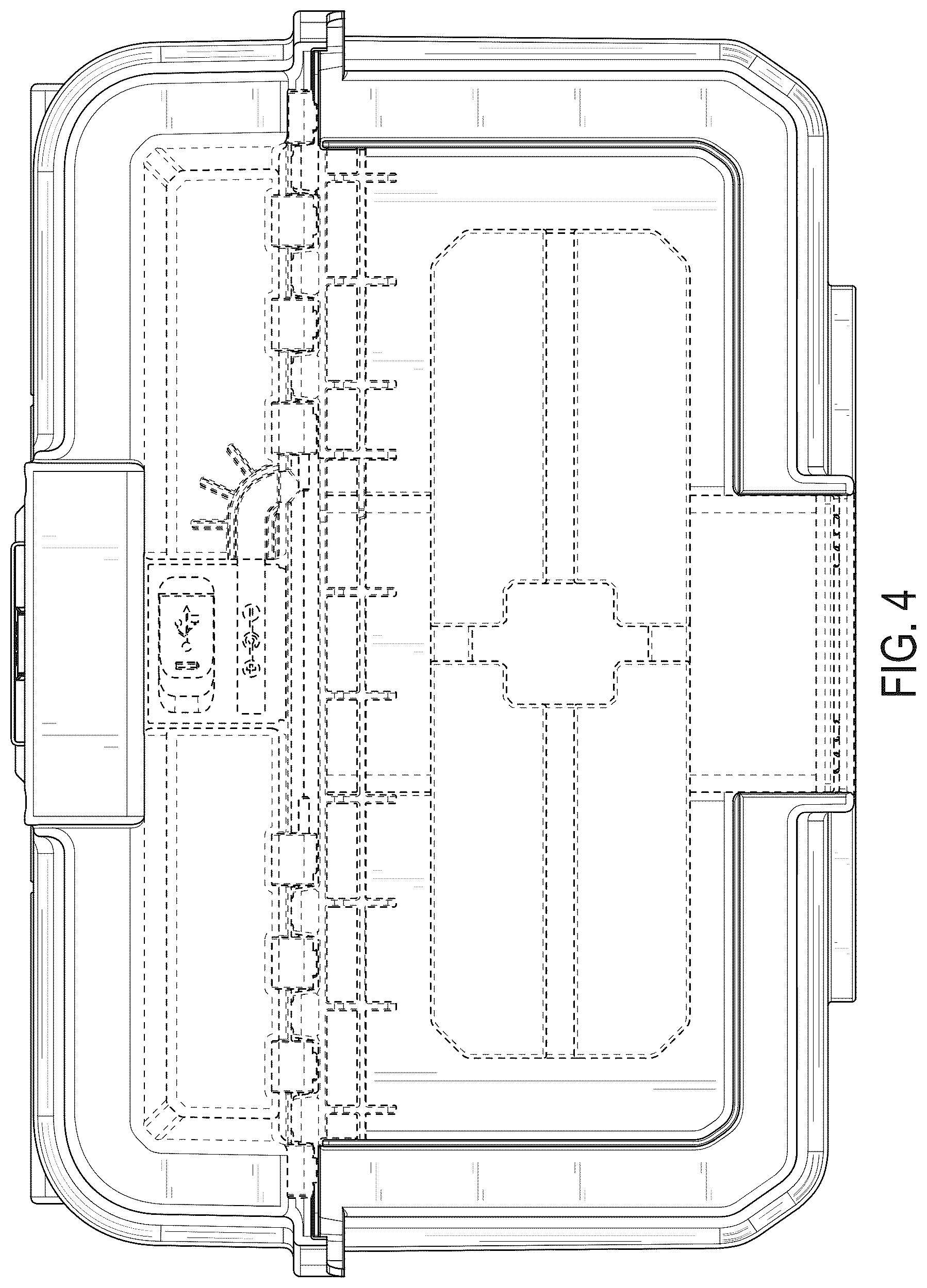 Patent USD1075647 Figure 4 – Charger box