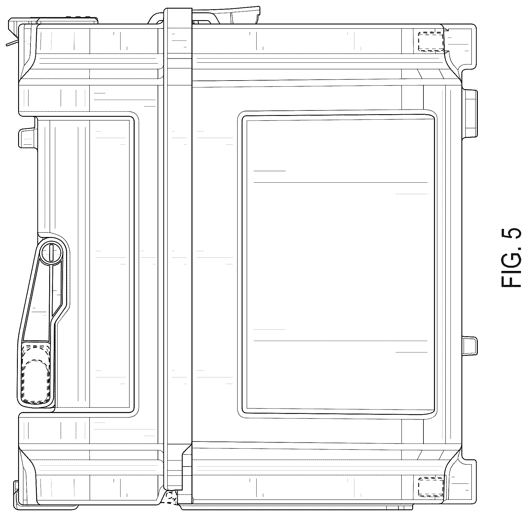 Patent USD1075647 Figure 5 – Charger box