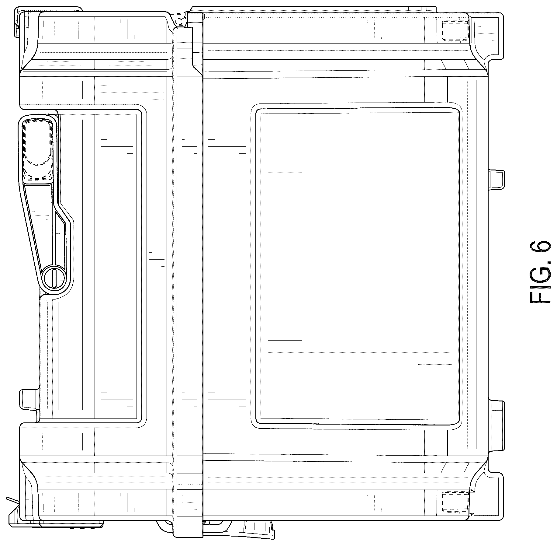 Patent USD1075647 Figure 6 – Charger box