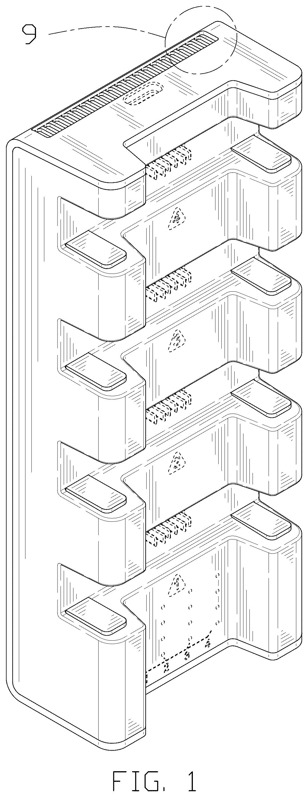 Patent USD1075650 — Charging socket — Figure 1