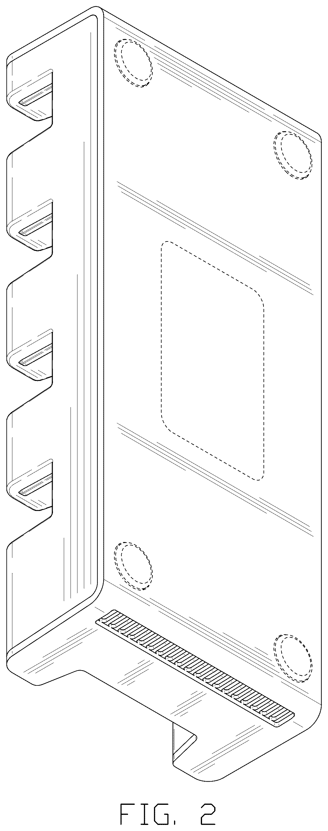 Patent USD1075650 Figure 2 – Charging socket