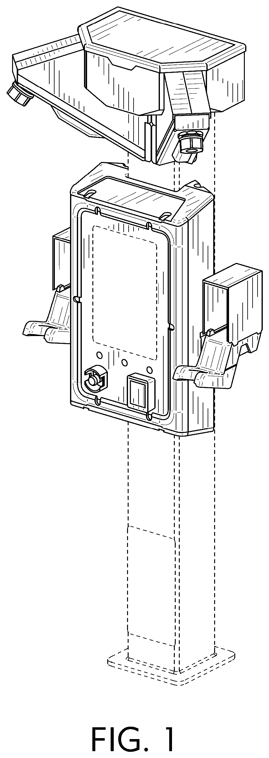 Patent USD1075651 — Electric vehicle charger — Figure 1