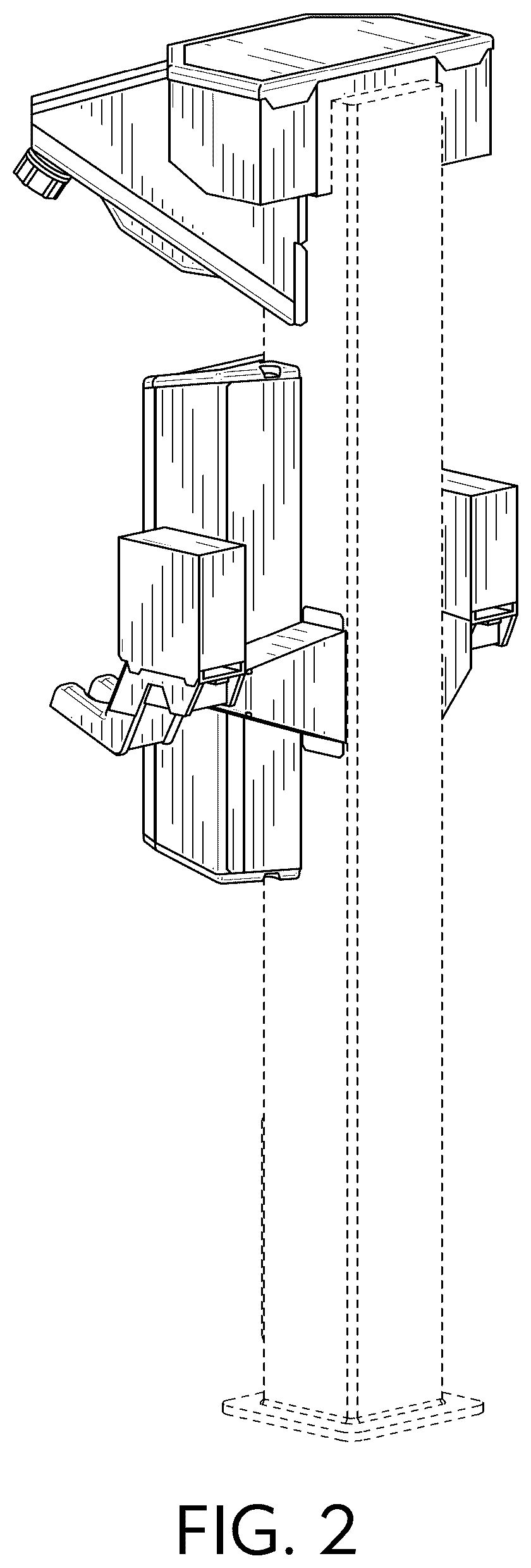 Patent USD1075651 Figure 2 – Electric vehicle charger