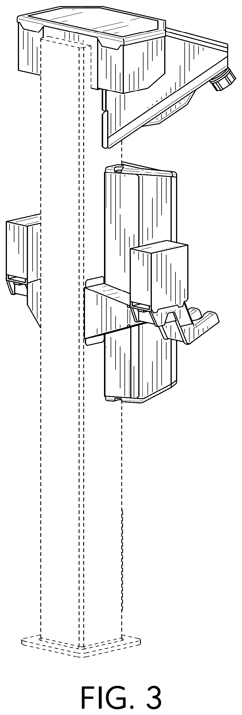 Patent USD1075651 Figure 3 – Electric vehicle charger