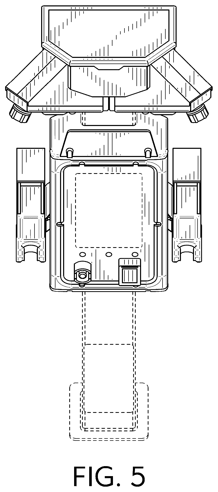 Patent USD1075651 Figure 5 – Electric vehicle charger