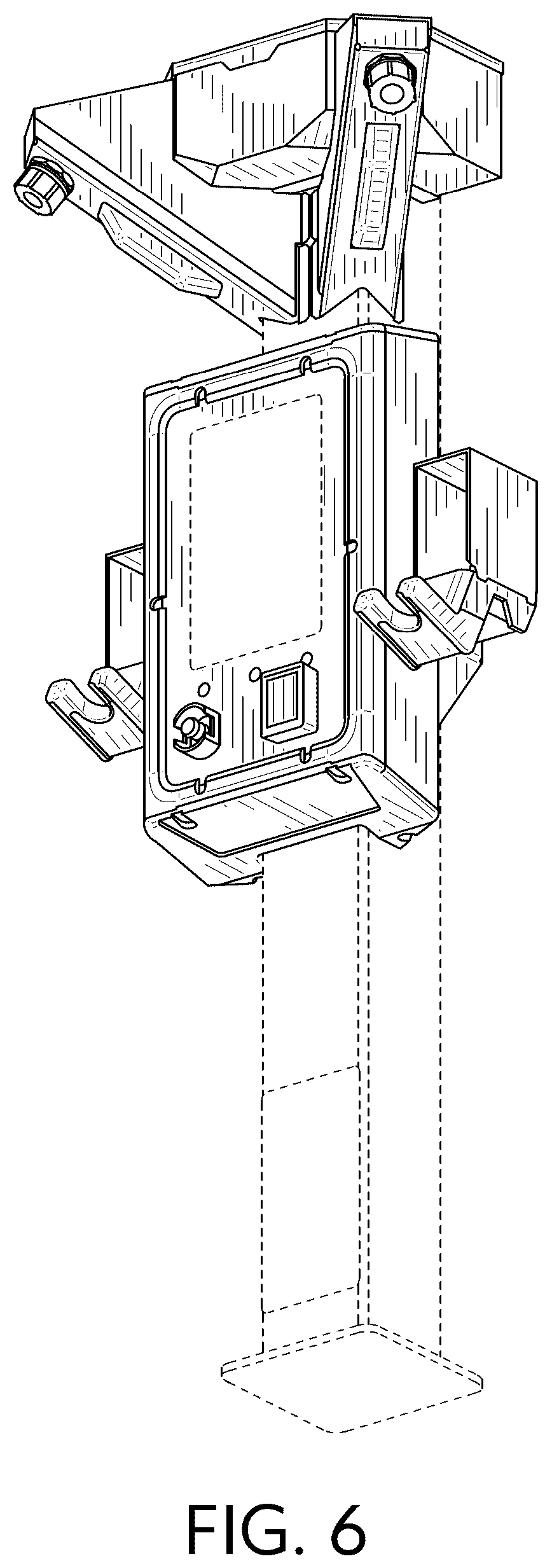 Patent USD1075651 Figure 6 – Electric vehicle charger