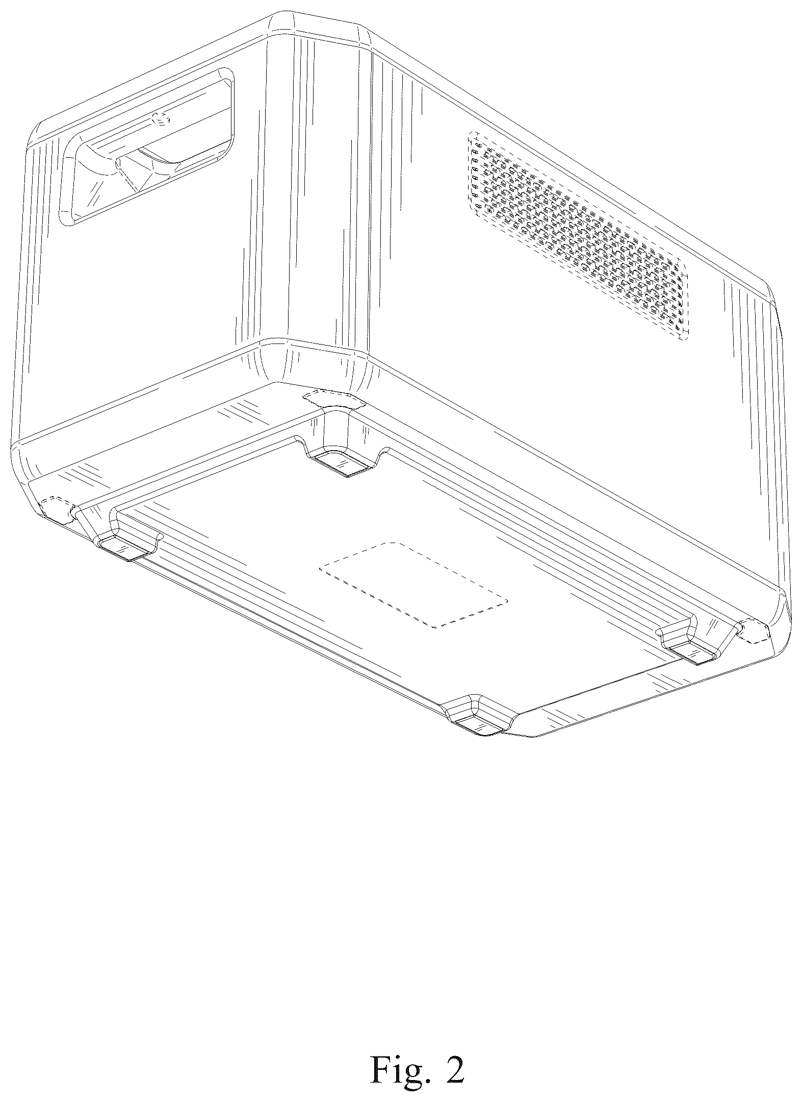 Patent USD1075652 Figure 2 – Power supply unit