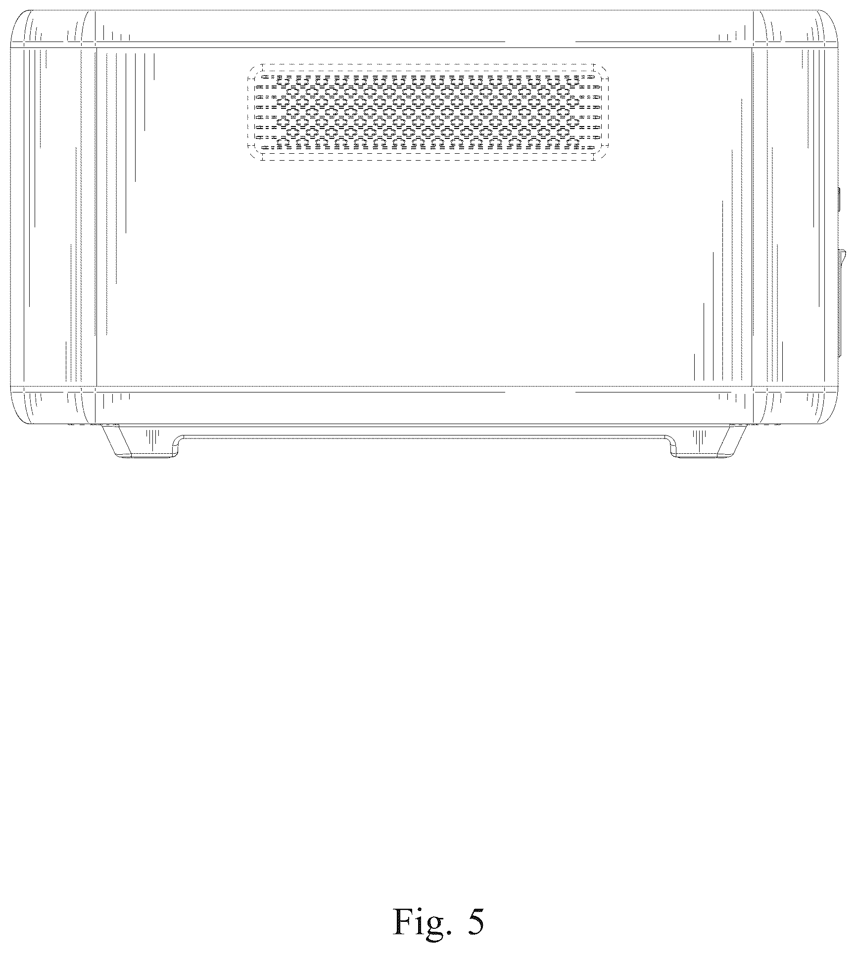 Patent USD1075652 Figure 5 – Power supply unit