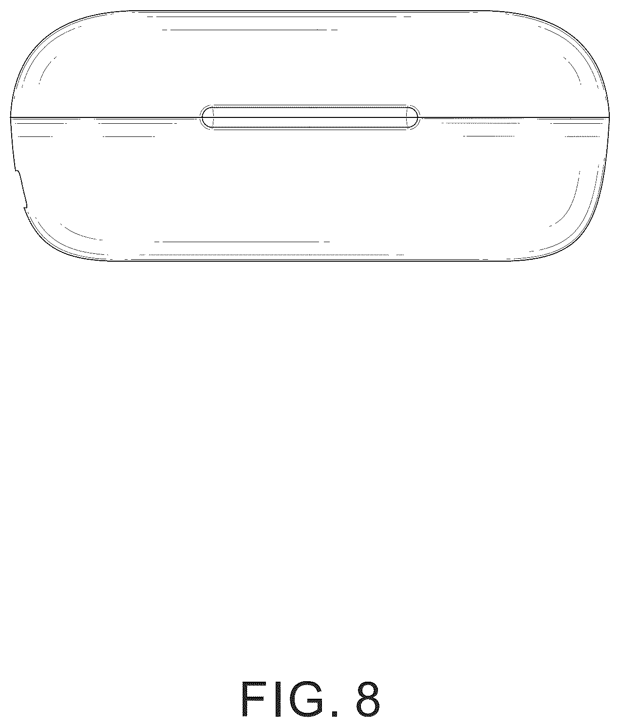 Patent USD1075653 Figure 8 – Charging case for smart ring