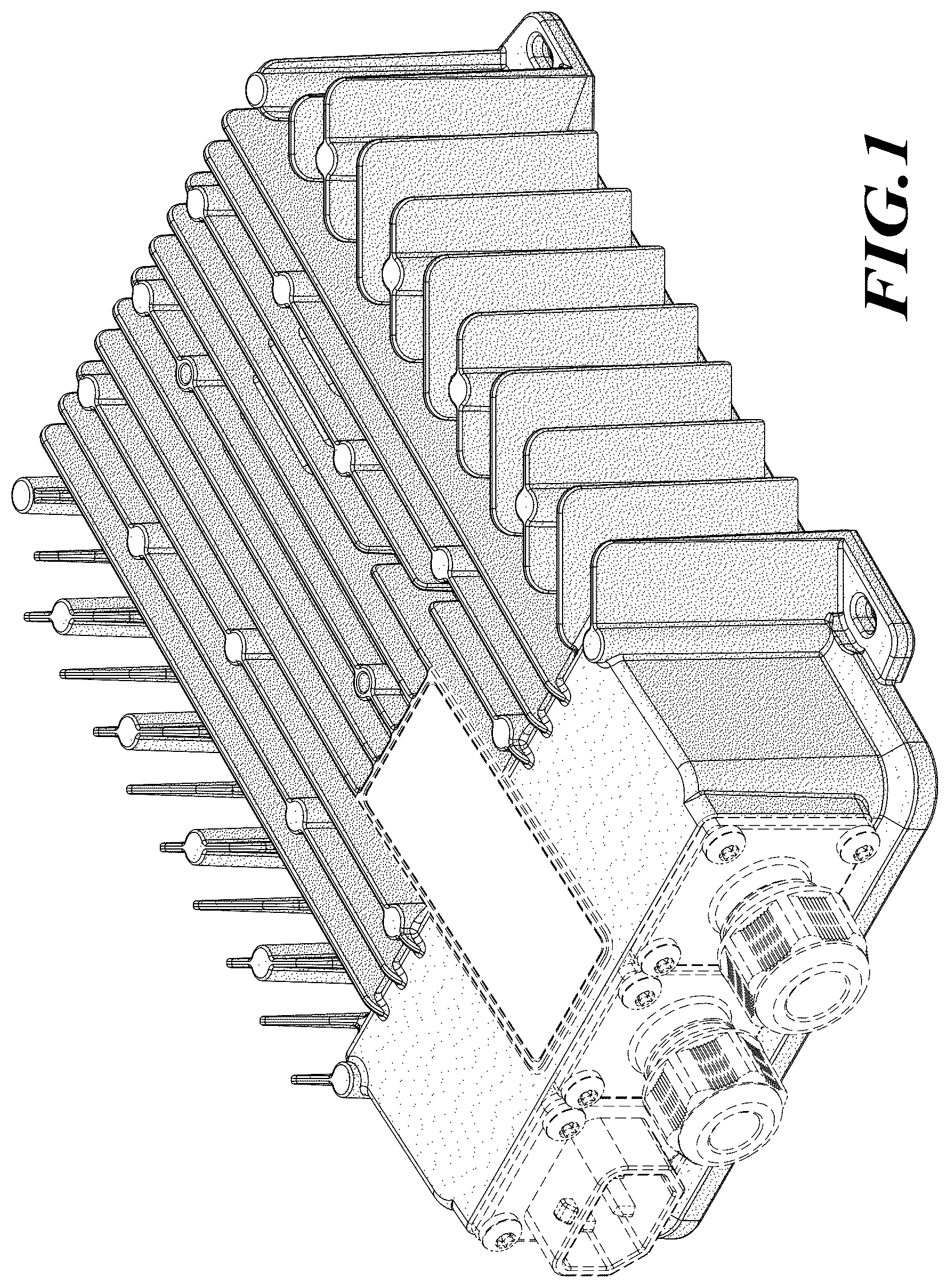 Patent USD1075655 Figure 1 – Battery charger