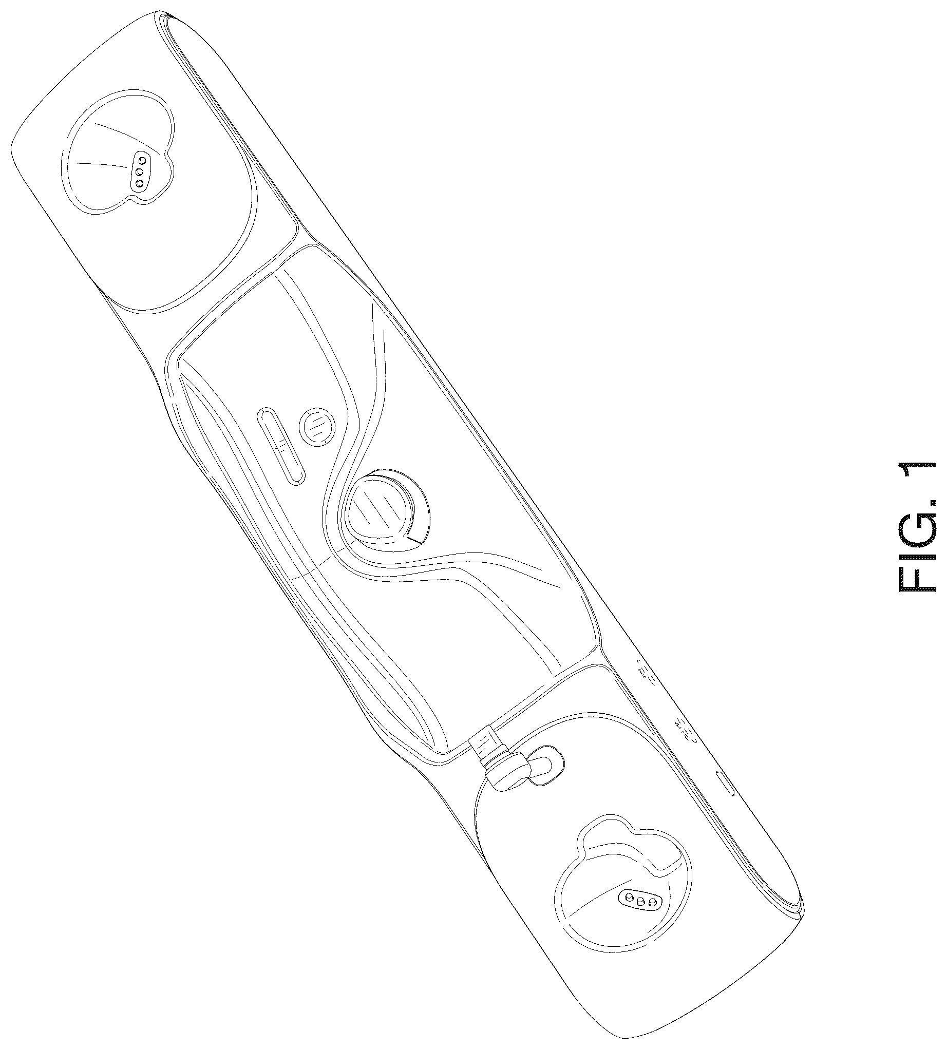 Patent USD1075656 Figure 1 – Charging dock