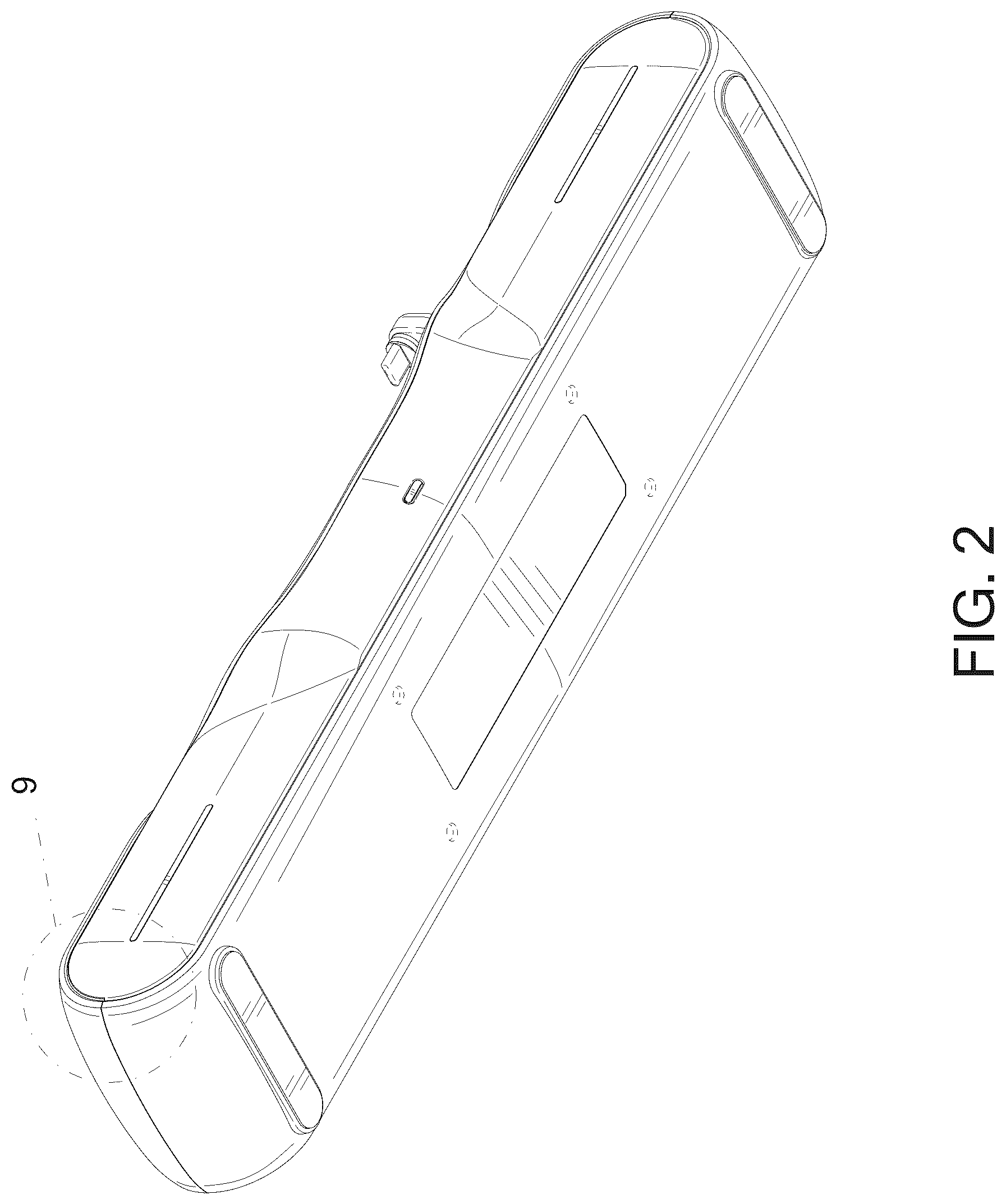 Patent USD1075656 Figure 2 – Charging dock