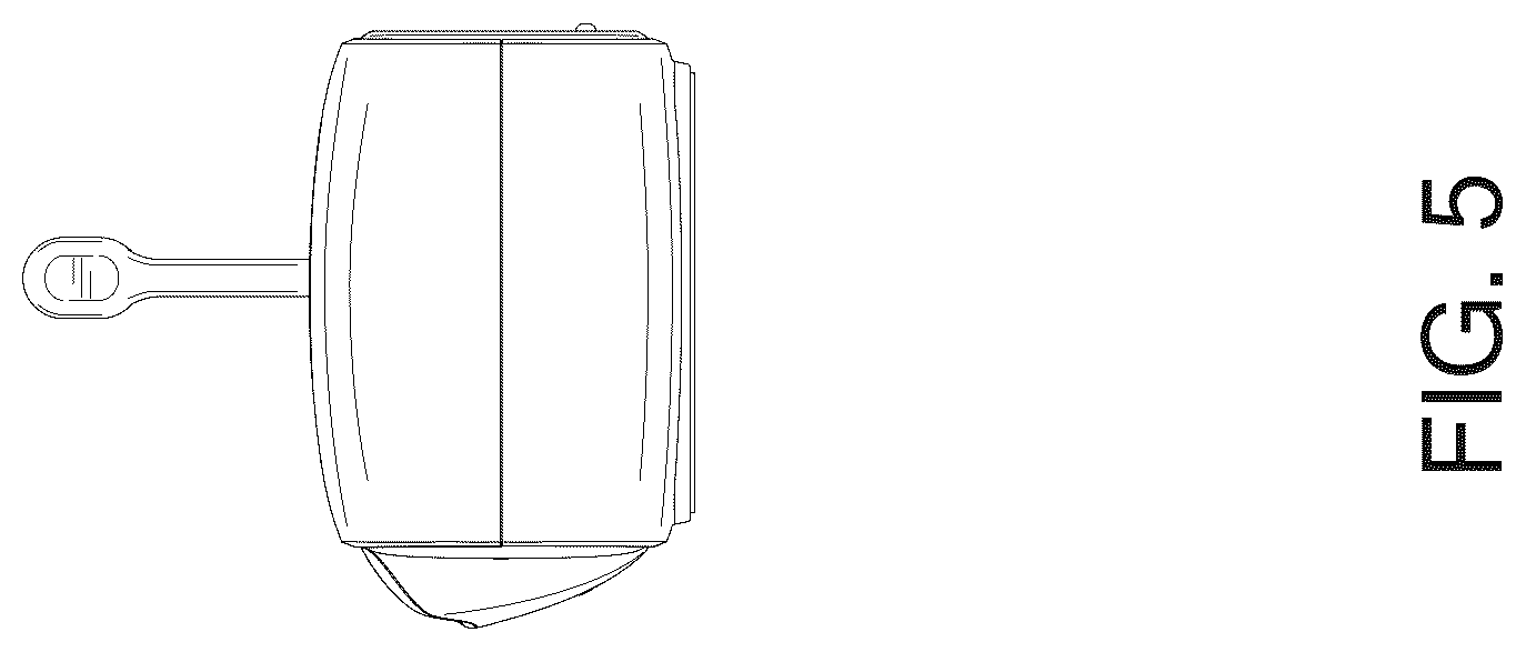 Patent USD1075656 Figure 5 – Charging dock