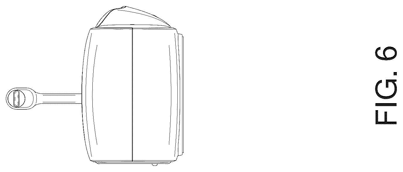 Patent USD1075656 Figure 6 – Charging dock