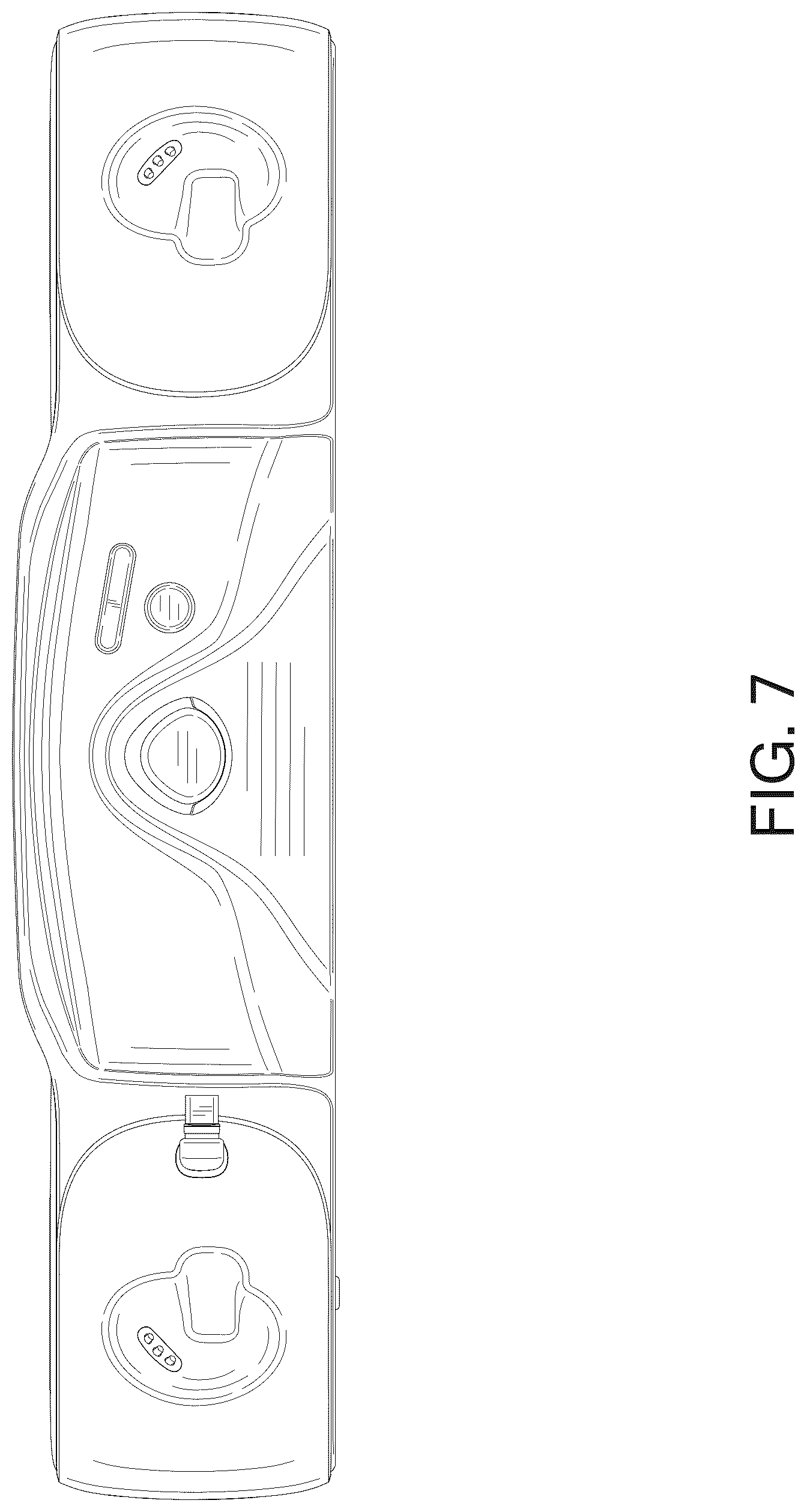 Patent USD1075656 Figure 7 – Charging dock