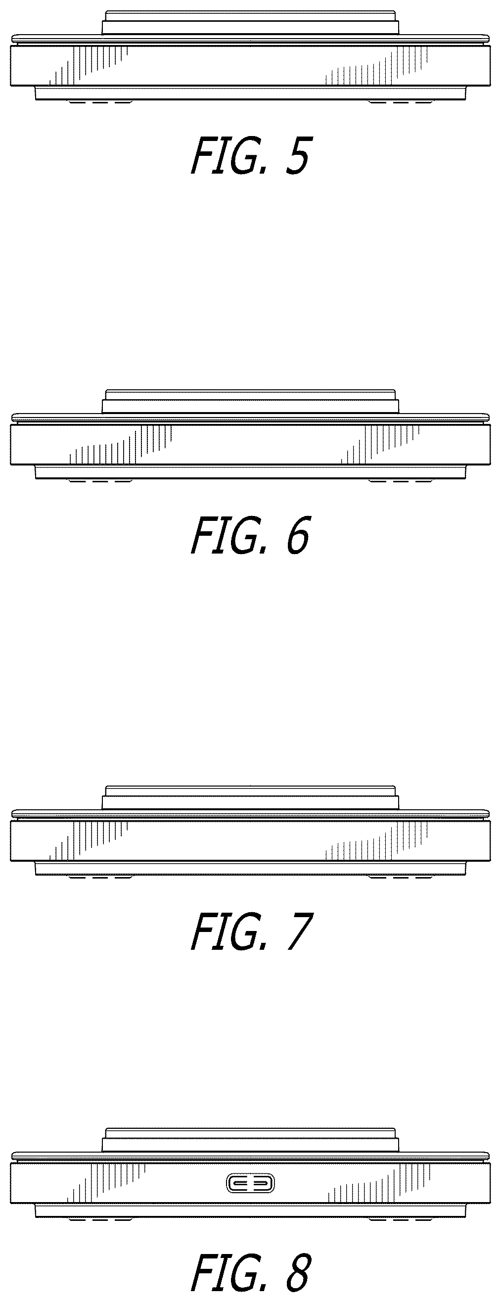Patent USD1075659 Figure 3 – Wireless charger case