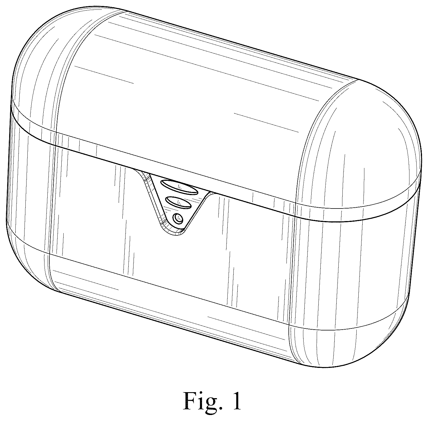 Patent USD1075661 Figure 1 – Charging box