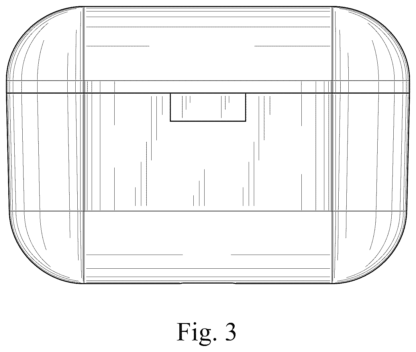 Patent USD1075661 Figure 3 – Charging box