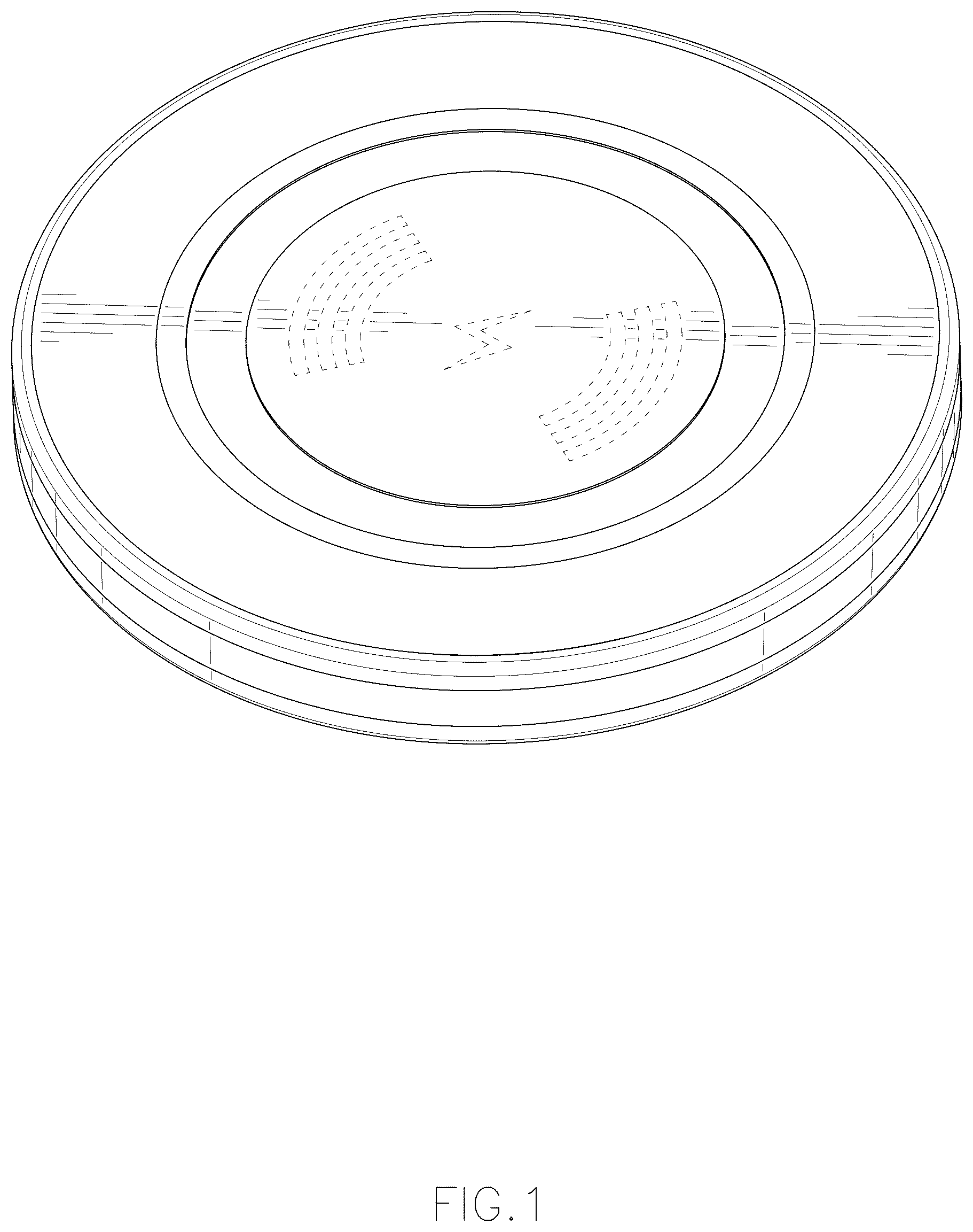 Patent USD1075663 — Wireless charger — Figure 1