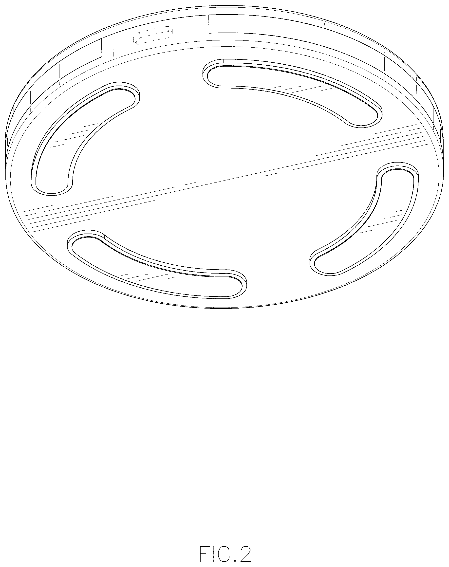 Patent USD1075663 Figure 2 – Wireless charger
