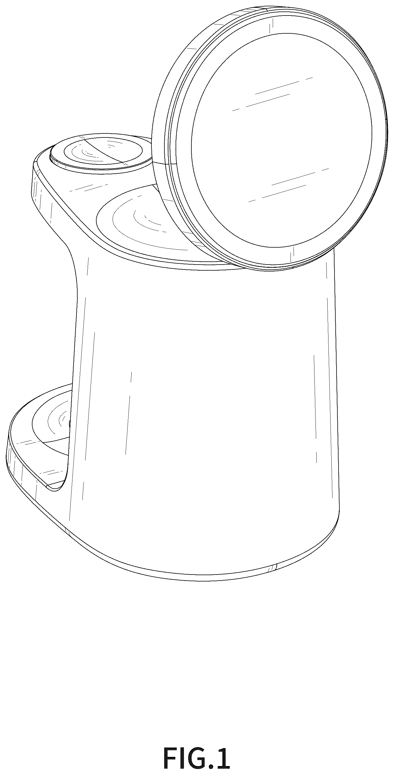Patent USD1075665 — Wireless charger — Figure 1