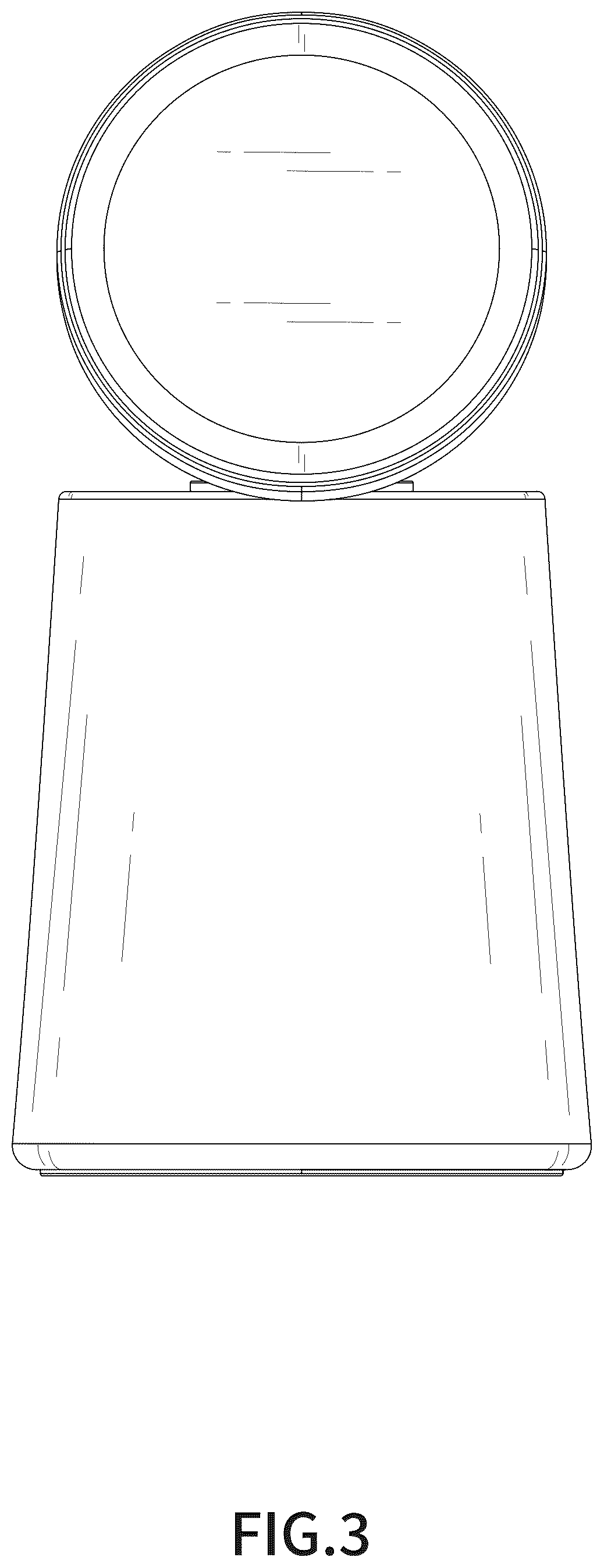 Patent USD1075665 Figure 3 – Wireless charger
