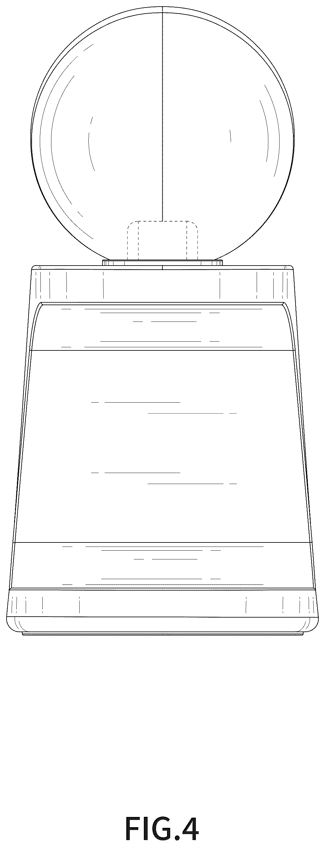 Patent USD1075665 Figure 4 – Wireless charger