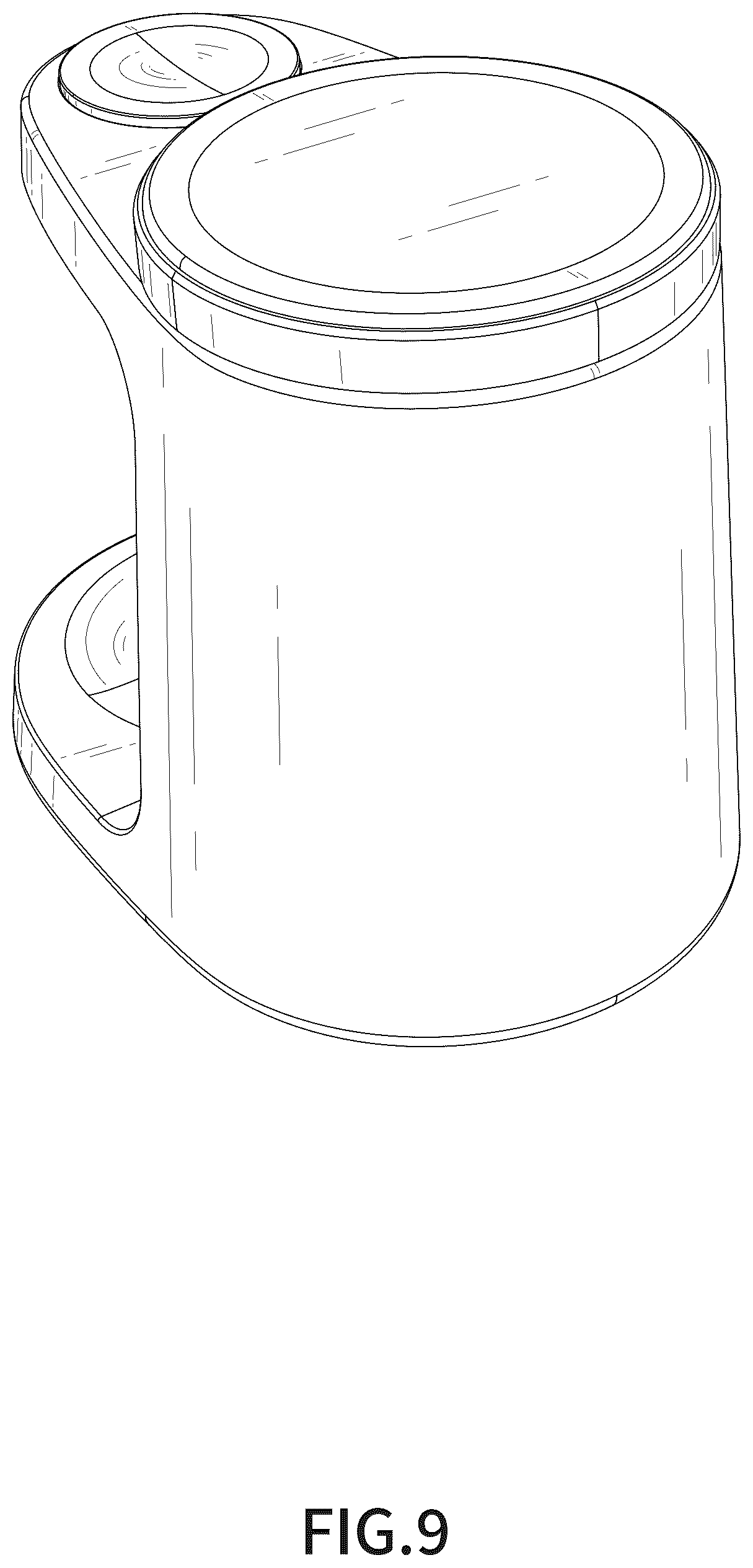 Patent USD1075665 Figure 9 – Wireless charger