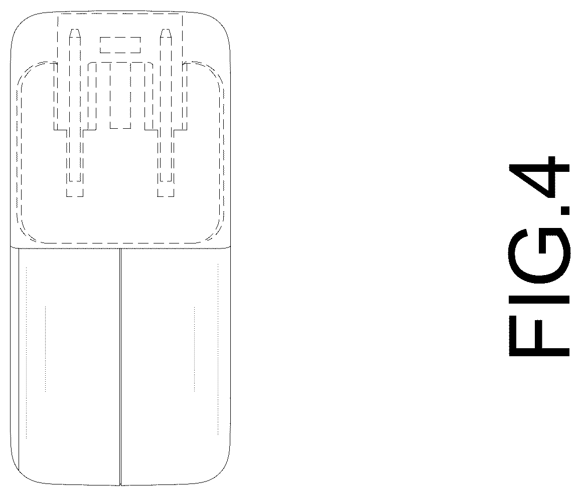 Patent USD1075666 Figure 4 – Laptop charger for mobile phone