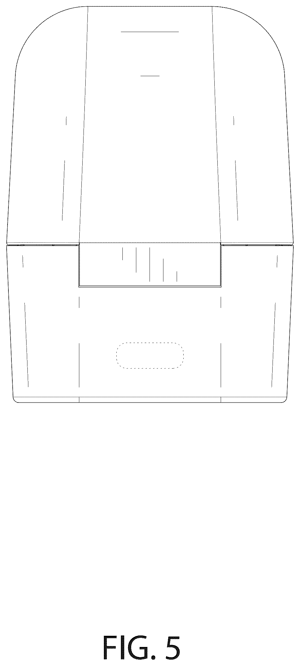 Patent USD1075667 Figure 5 – Earphone charging case