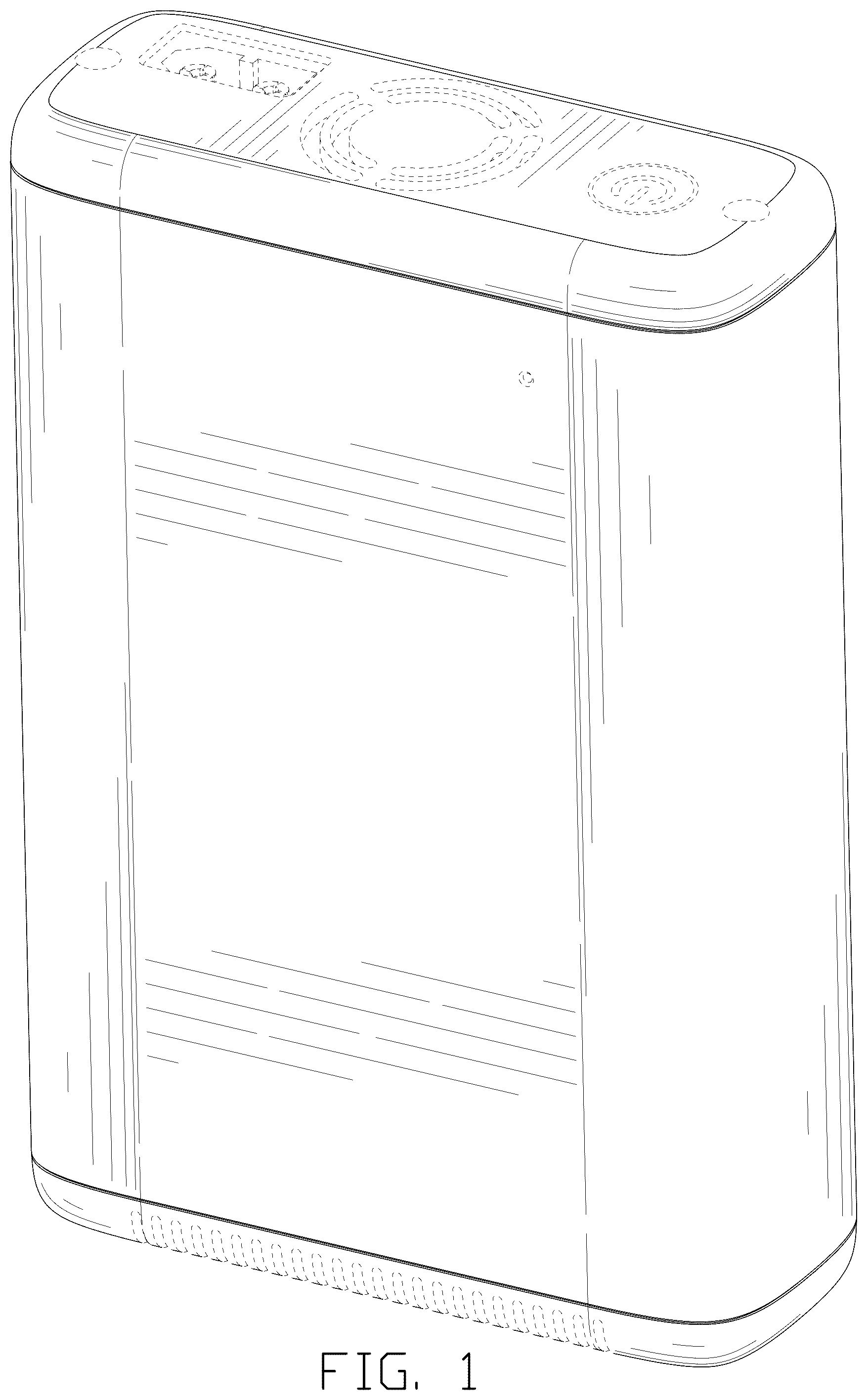 Patent USD1075669 Figure 1 – Car inverter power supply