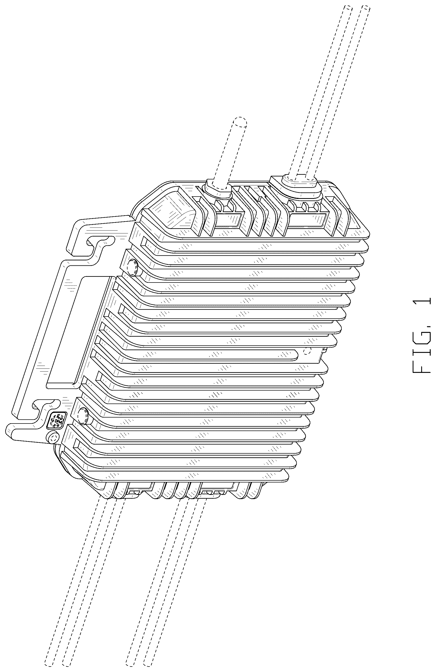 Patent USD1075672 Figure 1 – Micro-inverter