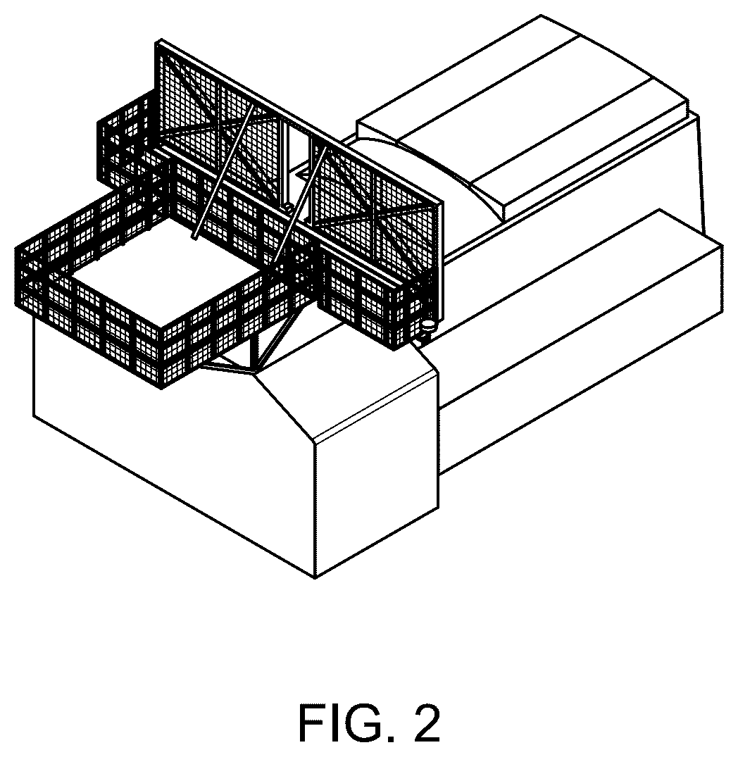 Patent USD1075673 Figure 2 – Wind turbine nacelle