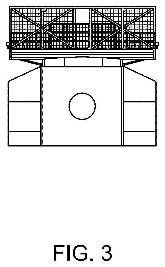 Patent USD1075673 Figure 3 – Wind turbine nacelle