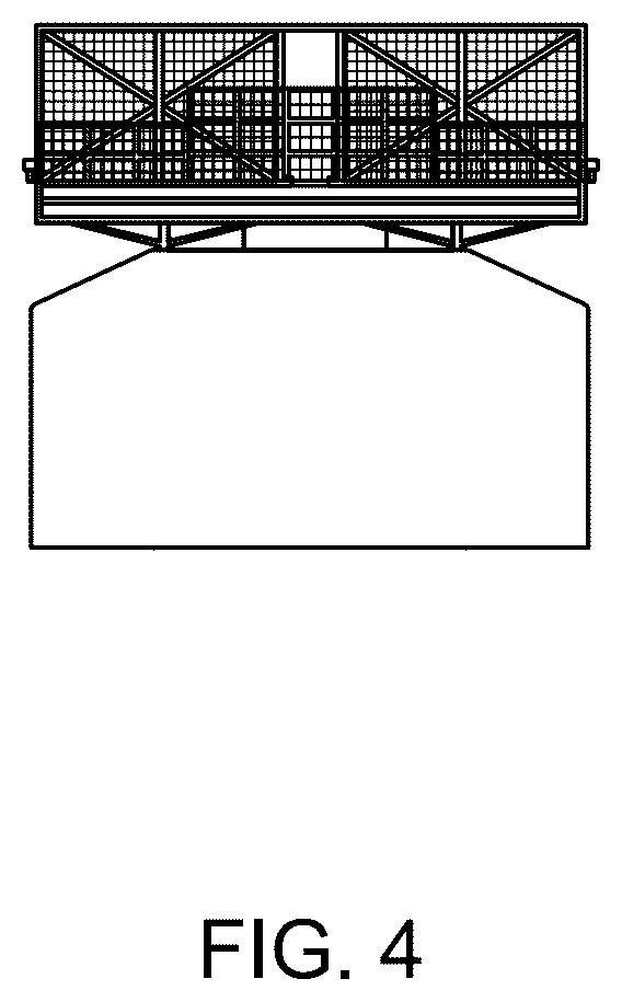 Patent USD1075673 Figure 4 – Wind turbine nacelle