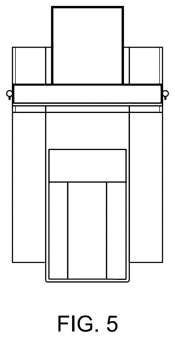 Patent USD1075673 Figure 5 – Wind turbine nacelle
