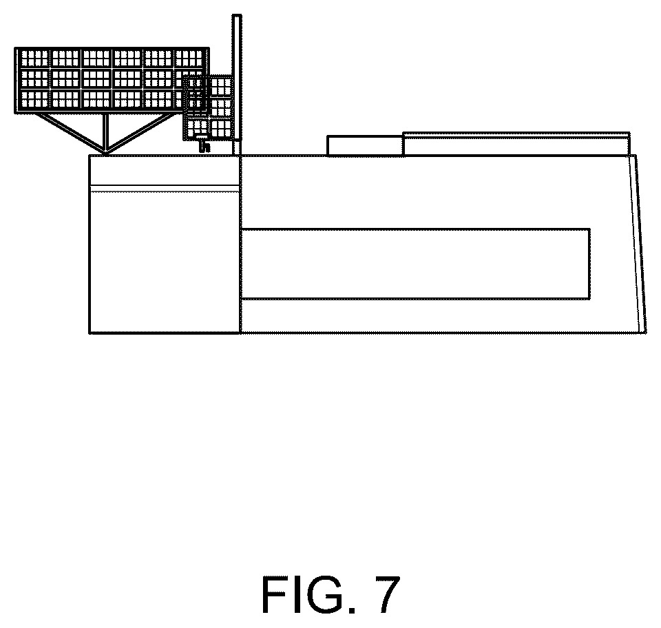 Patent USD1075673 Figure 7 – Wind turbine nacelle