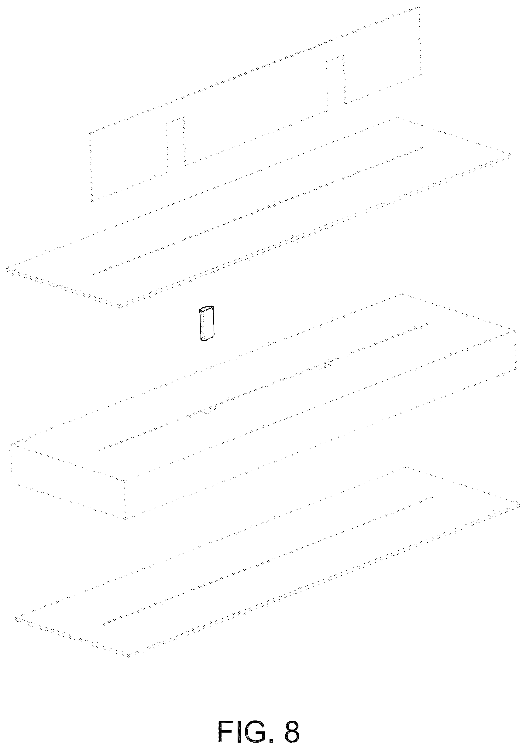 Patent USD1075676 Figure 8 – Magnet for steel-rule die assembly