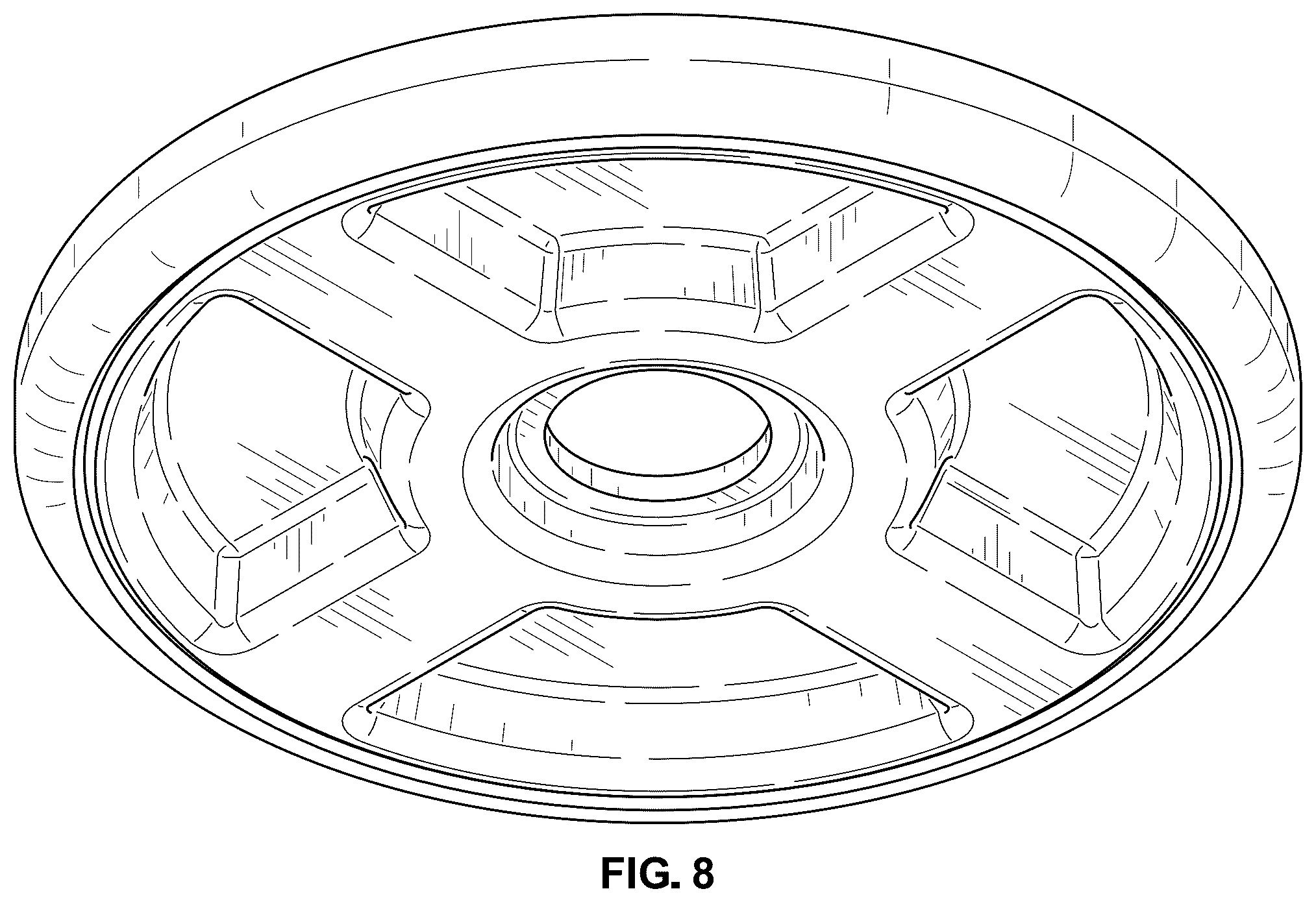 Patent USD1075677 Figure 6 – Cap for battery